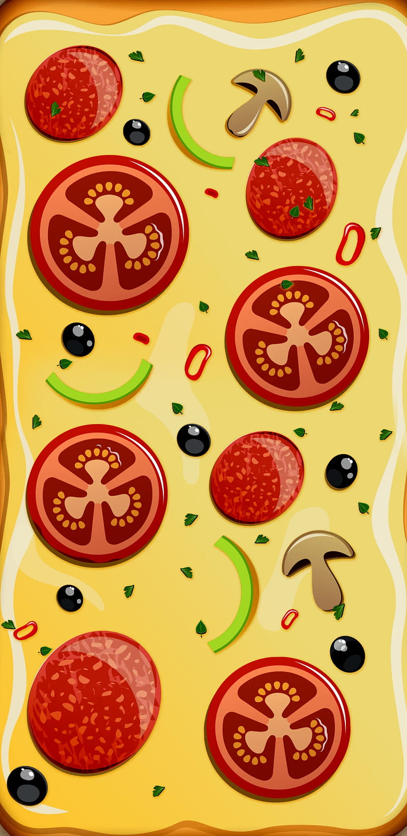 Pizza, comida, HD phone wallpaper