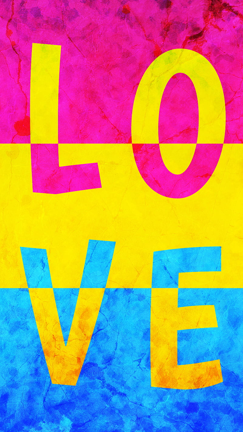 Love Pan Colors, Adoxalinia, June, acceptance, activist, androgynous, background, blue, community, diversity, flag, gay, genderfluid, girl, lgbt, lgbtq, month, omnisexual, pansexual, parade, pink, power, pride, proud, rainbow, rights, solidarity, strong, teen, together, tolerance, yellow, HD phone wallpaper