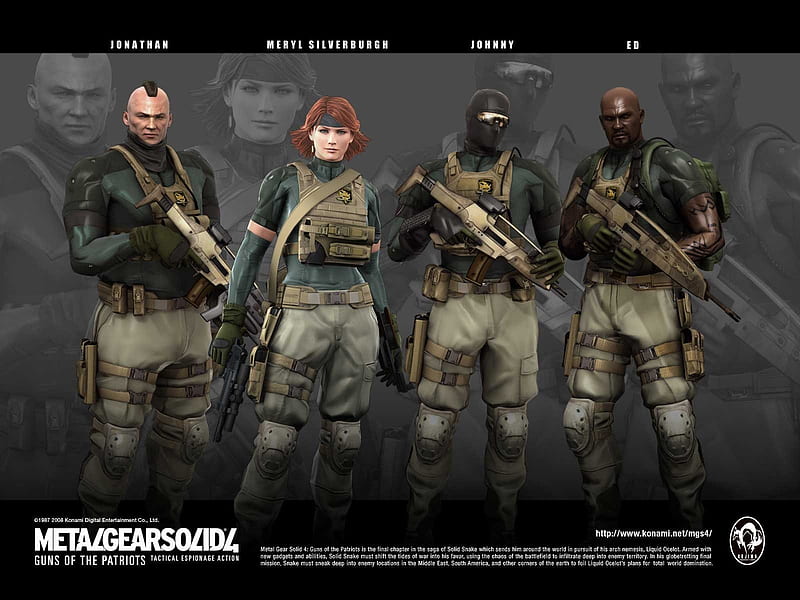 Metal Gear Solid 4-Guns of the Patriots 04, HD wallpaper