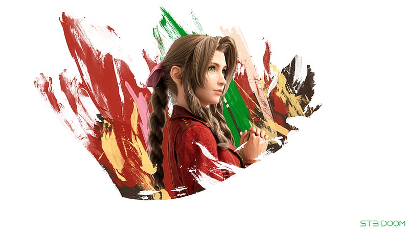 Final Fantasy, Final Fantasy VII Remake, Aerith Gainsborough, HD wallpaper