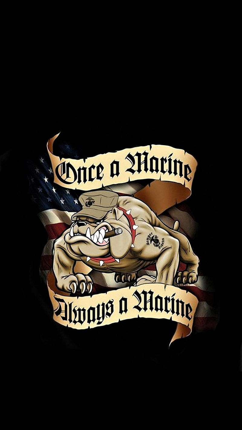 Always A Marine, usmc, marines, devildogs, HD phone wallpaper