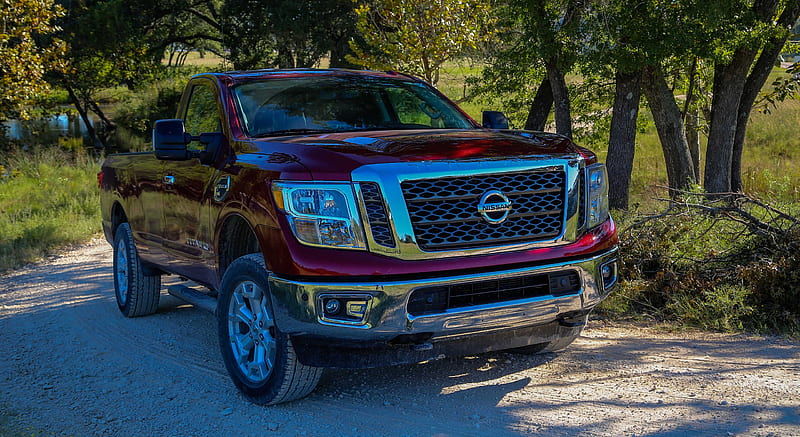 2017 Nissan Titan XD Single Cab Diesel - Front , car, HD wallpaper