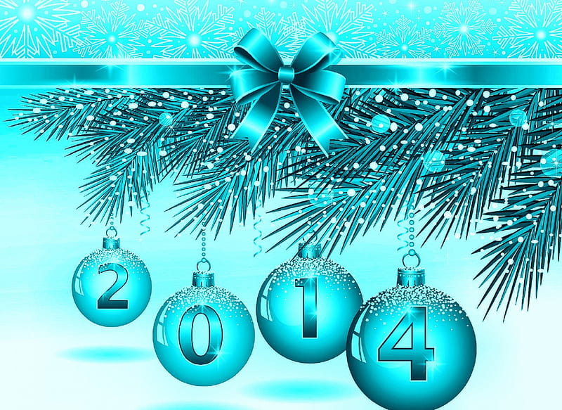 ★Sparkling New Year 2014★, new year 2014, holidays, 3-Dimensinal art, love four seasons, clock, digital art, creative, abstract, blessings, xmas and new year, winter, countdown, celebrations, HD wallpaper