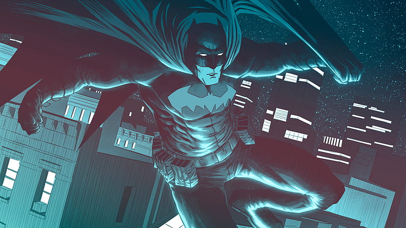 Dark Knights Batman, batman, superheroes, artist, artwork, digital-art, behance, HD wallpaper