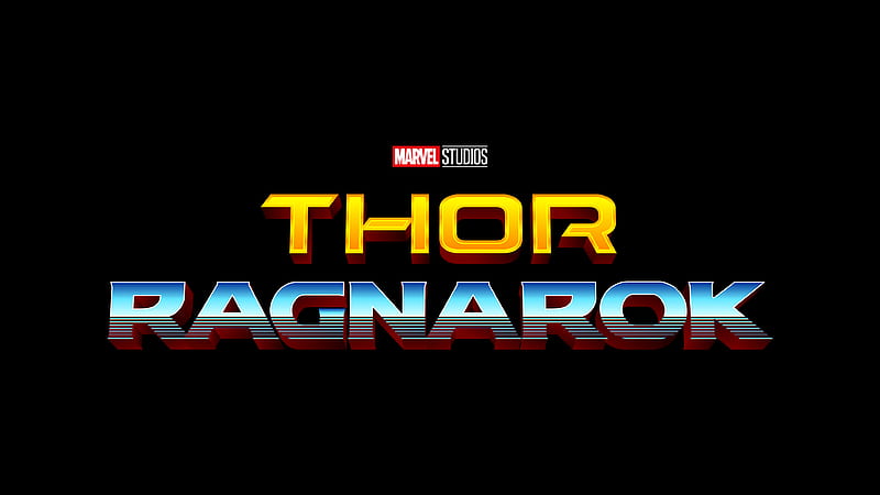 Thor Ragnarok Logo Retro, thor-ragnarok, retro, logo, movies, HD wallpaper
