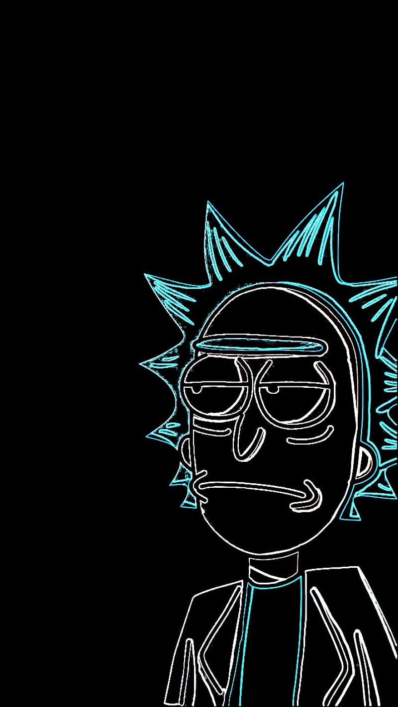 Rick neon, legend, neon, samsung, HD phone wallpaper | Peakpx