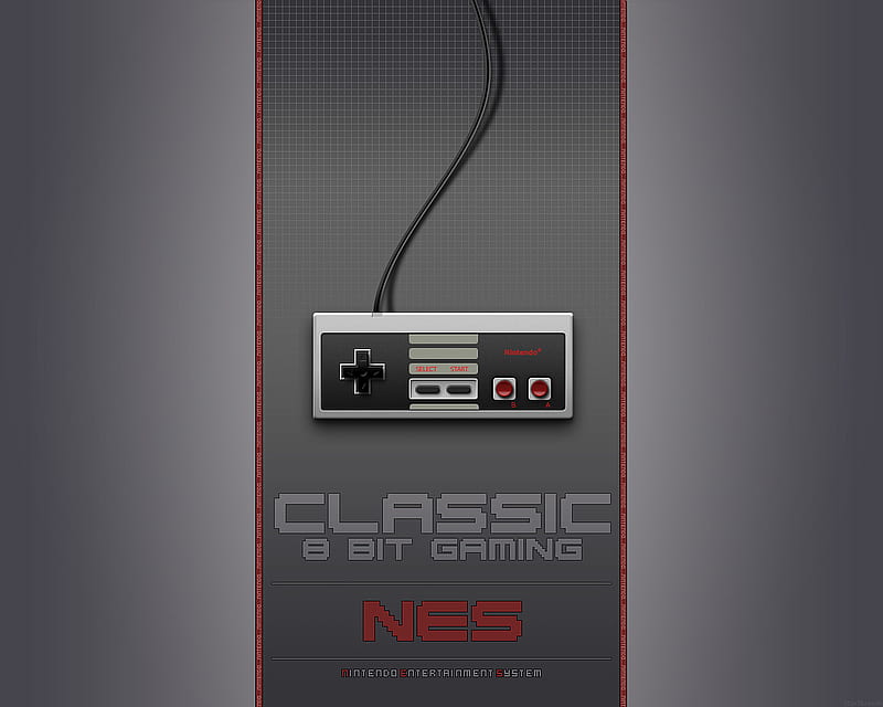 Classic NES Controller, controller, nes, HD wallpaper