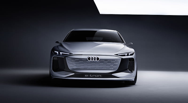 2021 Audi A6 e-tron Concept (Color: Helio Silver) - Front , car, HD wallpaper