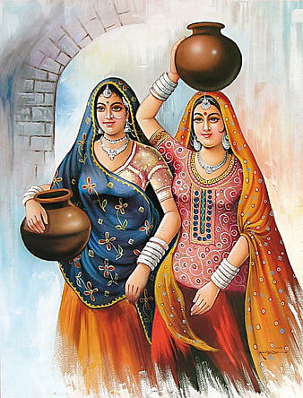 CreationS  The Essene of Arts Panihari  The water woman of India