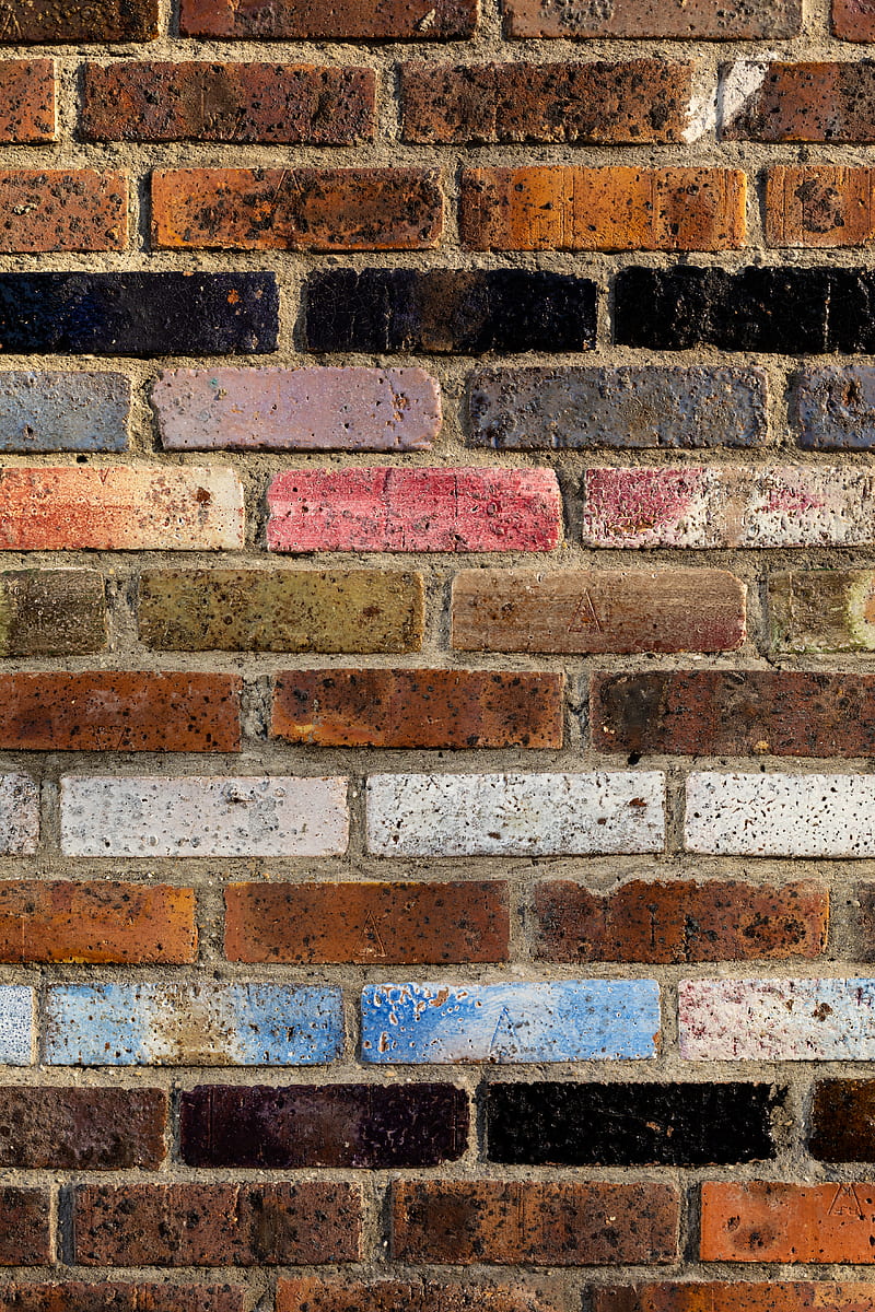 brick wall, texture, old, HD phone wallpaper