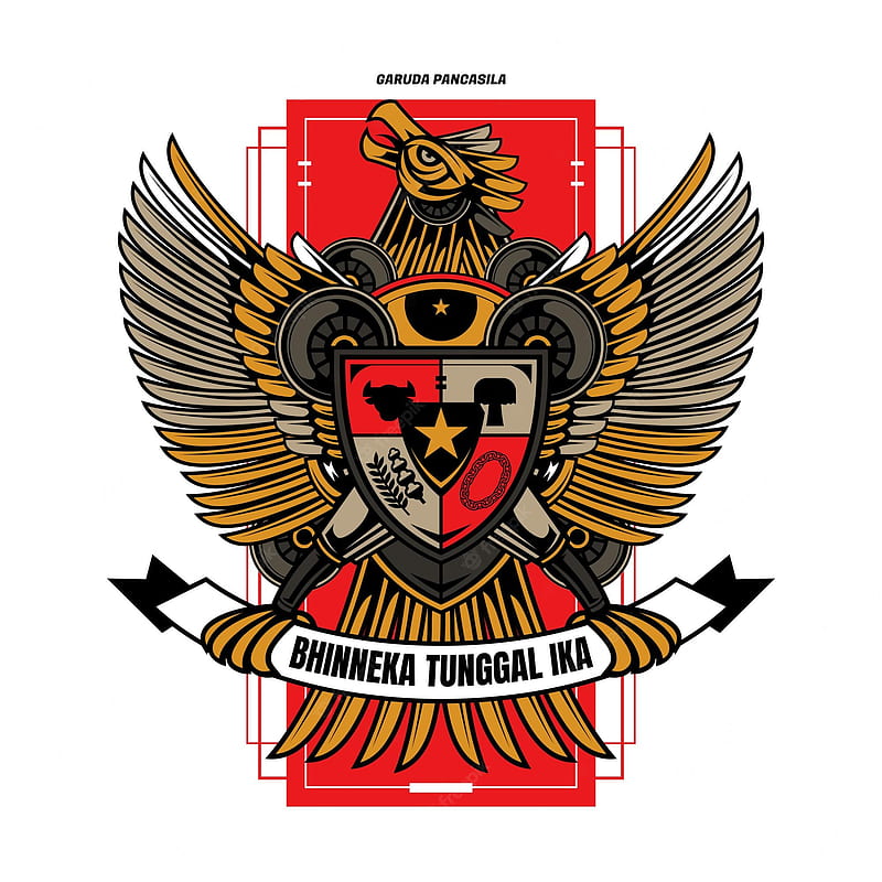 Garuda By Firnadi Logo Design Art Rock Poster Art Eagle Art Garuda Pancasila Hd Phone