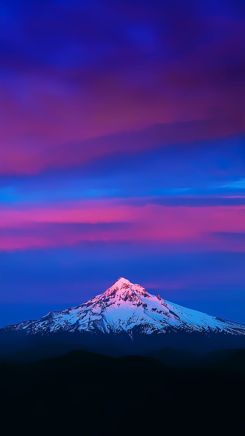 Beauty nature, beauty sky, colorful, mountain, HD phone wallpaper
