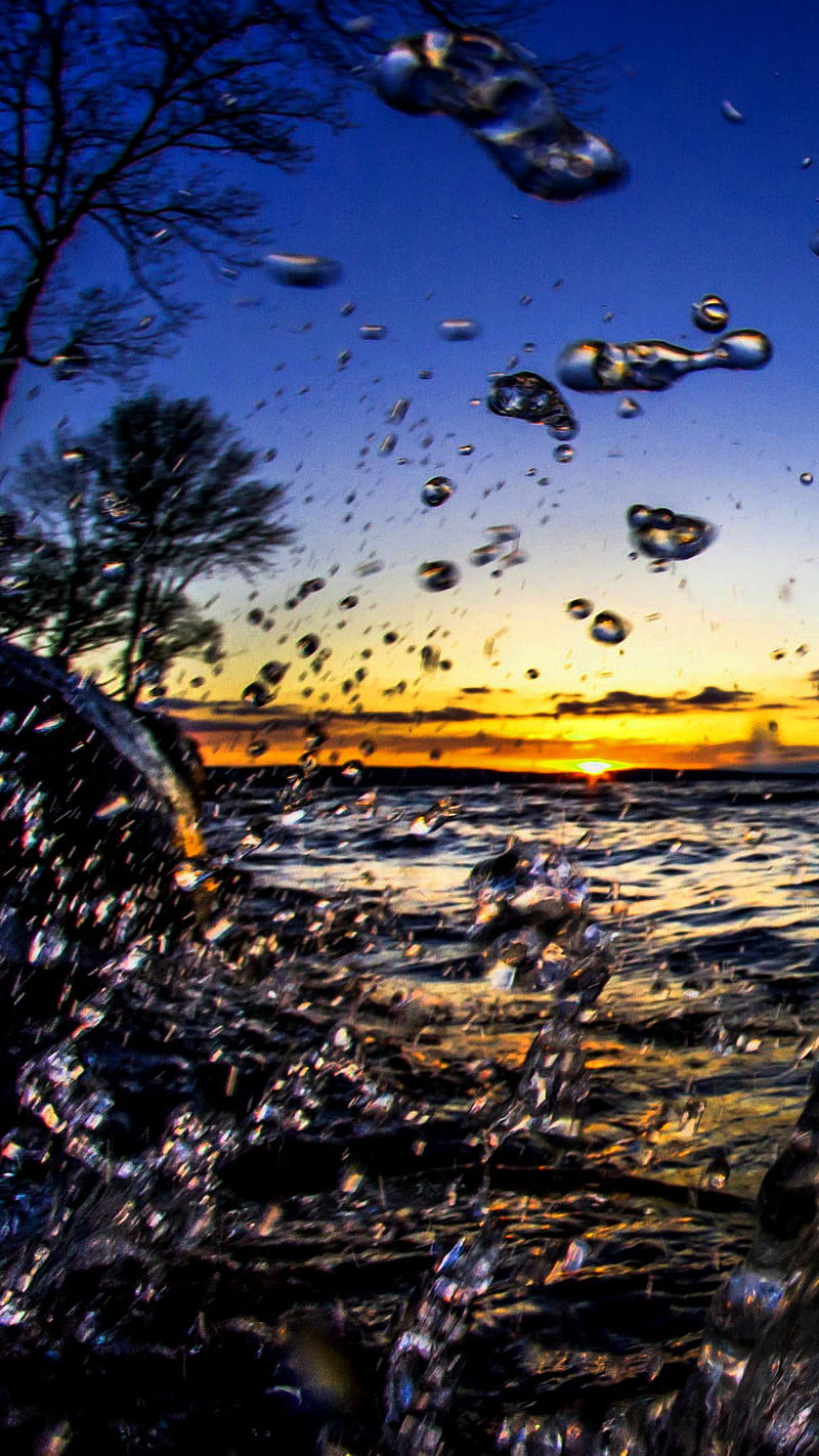 Water splash, nature, sky, HD phone wallpaper | Peakpx
