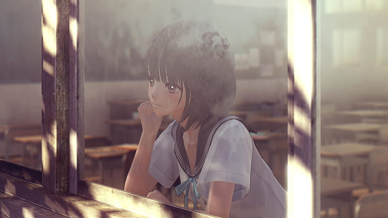 Blue Reflection, blue-reflection, anime, games, HD wallpaper