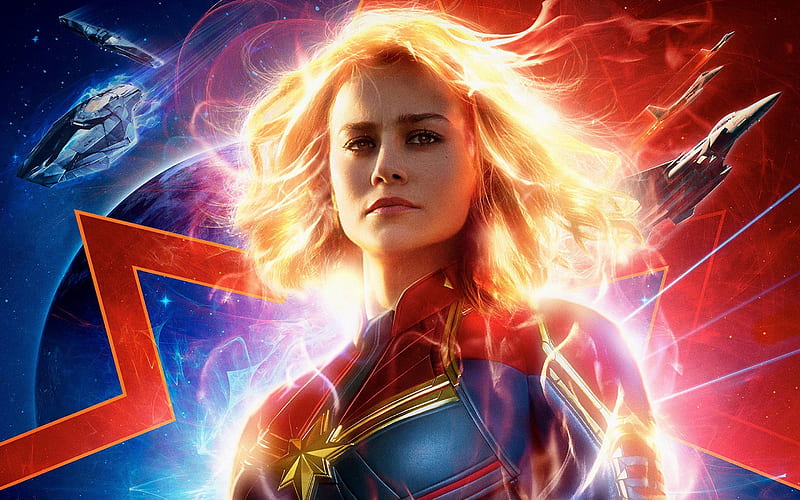 Captain Marvel 2019 Movie Poster, HD wallpaper