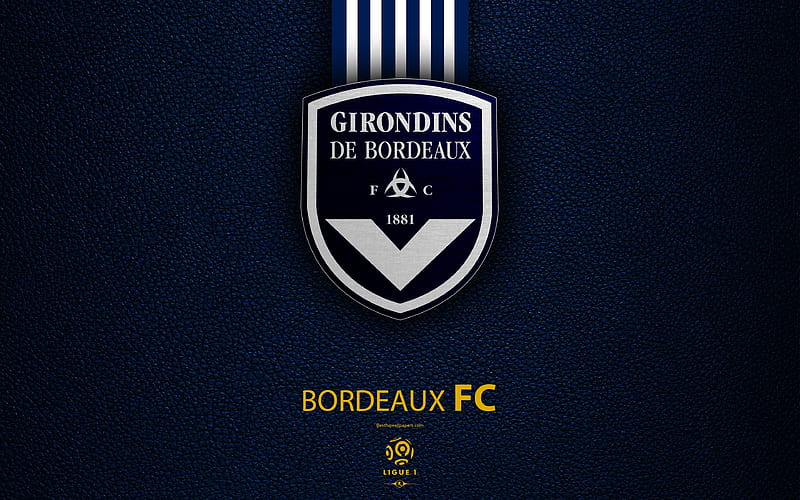 FC Girondins de Bordeaux, logo, club, soccer, girondins, sport, bordeaux, football, HD wallpaper