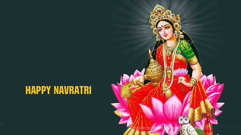 Happy Navratri With God Durga Durga, HD wallpaper