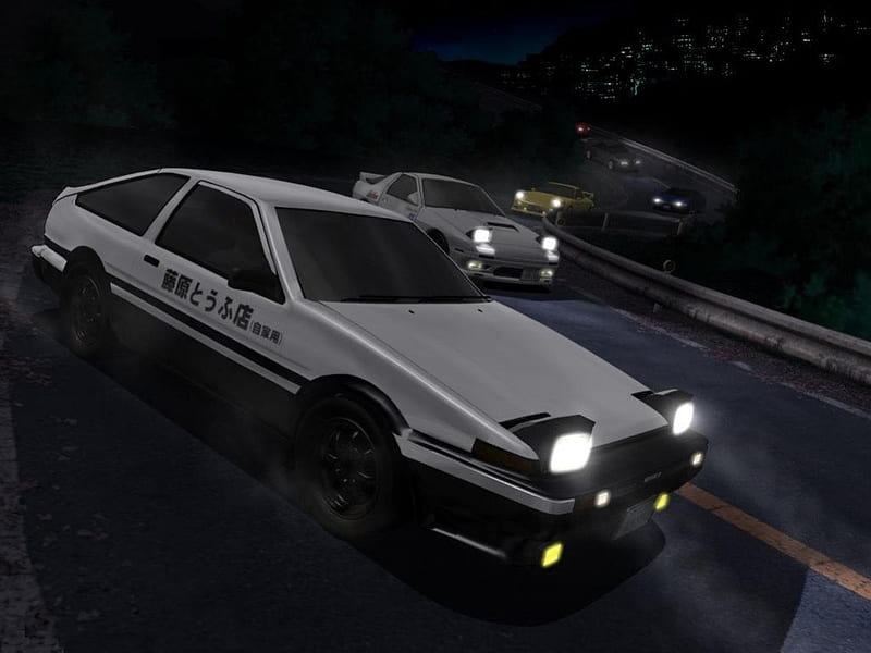 Technical Racing Anime Initial D 2.4ghz Radio Remote Control Building Block  1:12 Scale Toyota