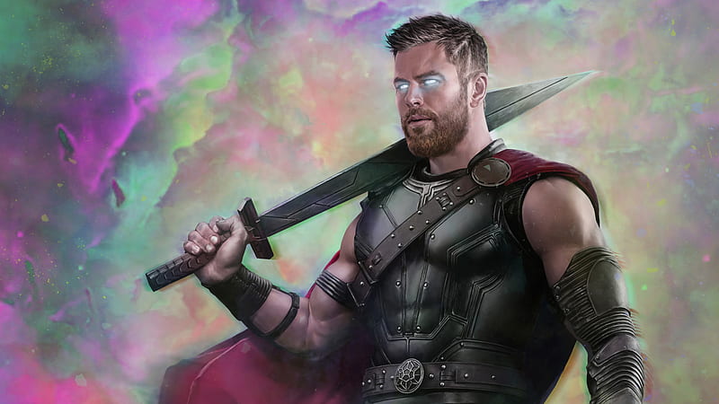 Thor Ragnarok Movie Art 2018, thor, thor-ragnarok, movies, 2017-movies, artwork, artist, artstation, HD wallpaper