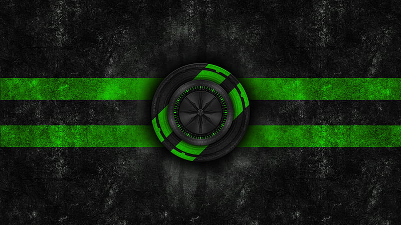 Black green, logo, brand, black logo, shunya logo, technology, 2019, dark, grunge, color, HD wallpaper