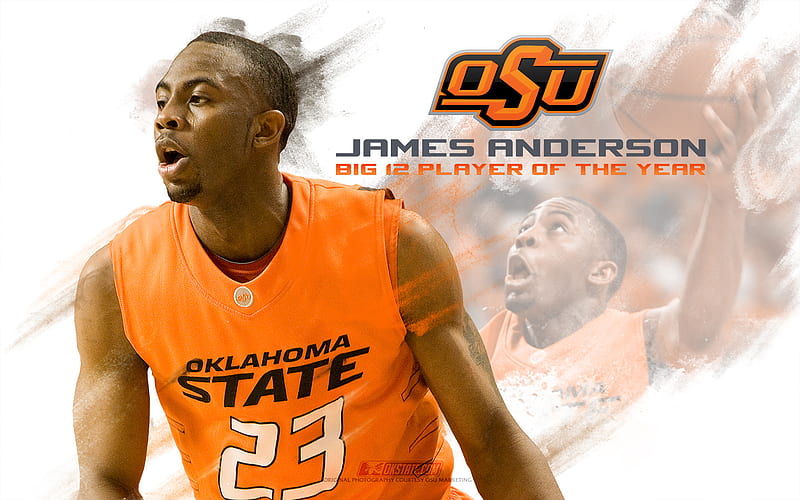 James Anderson - Big XII Player of the Year, james anderson, oklahoma state, basketball, osu, cowboys, HD wallpaper