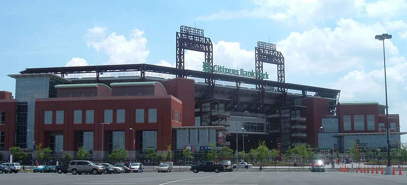 Citizens Bank Park Exterior (Phillies), exterior, phillies, home plate entrance, philadelphia, HD wallpaper