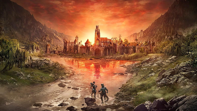 The Elder Scrolls Online Poster, HD wallpaper