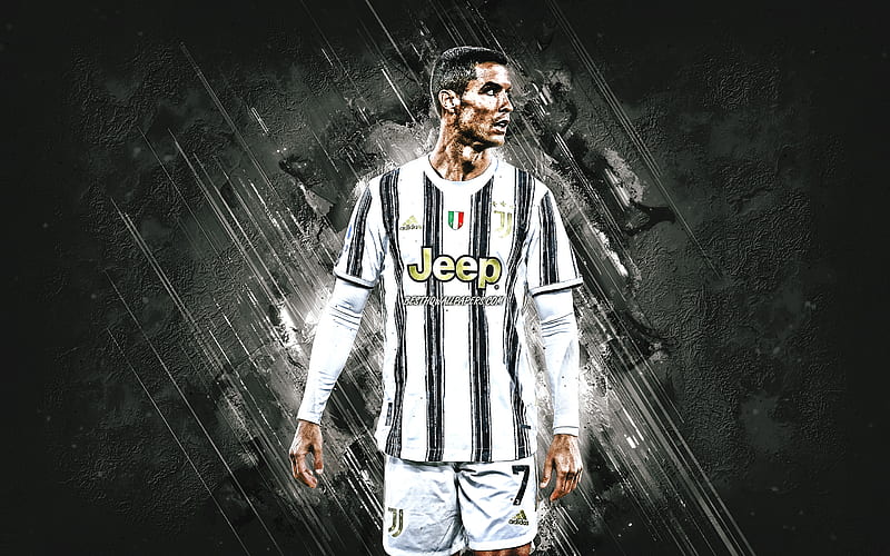 Cristiano Ronaldo, Juventus FC, CR7, Portuguese footballer, Serie A, football, world football stars, HD wallpaper