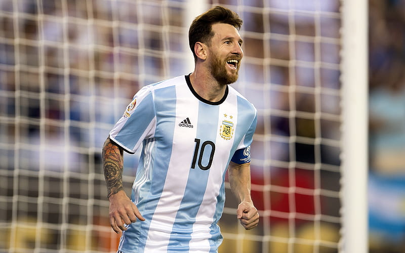 Messi, Argentinean National Team, footballers, Lionel Messi, match, soccer, Leo Messi, HD wallpaper