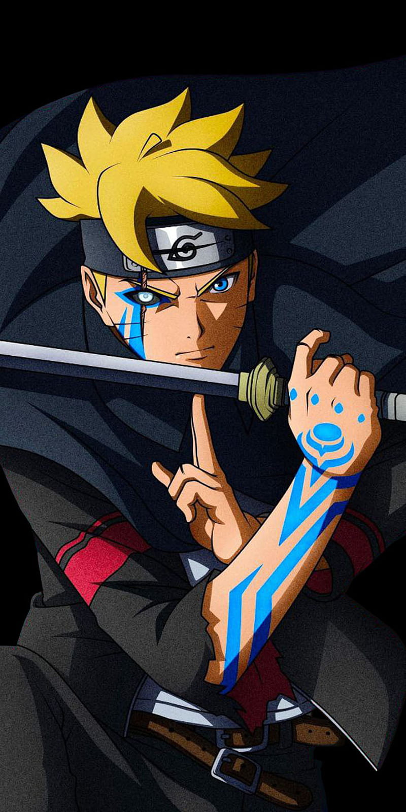 Capinha Naruto Boruto Modo Karma Jogan