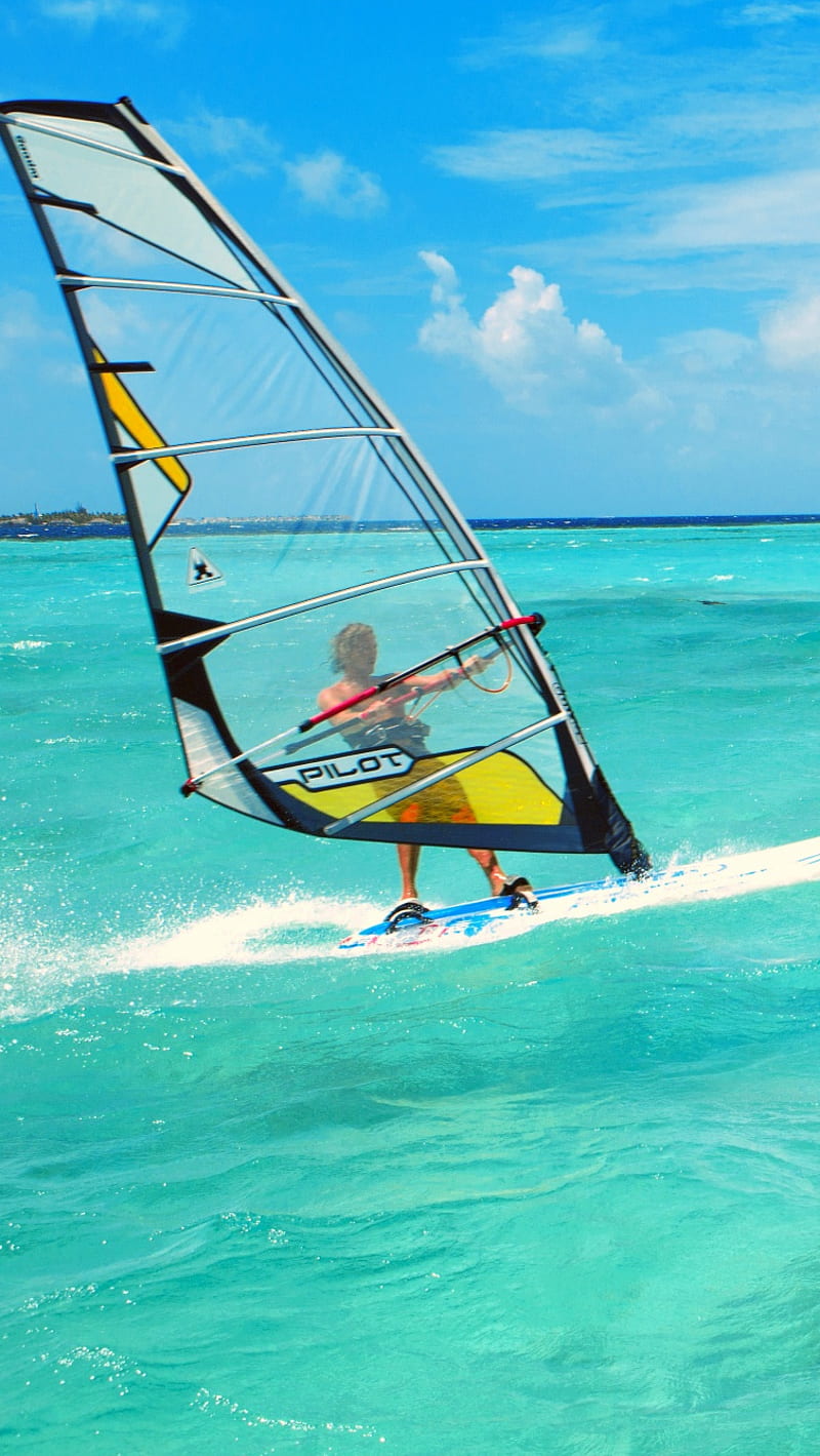 windsurfing, s5, w3, HD phone wallpaper