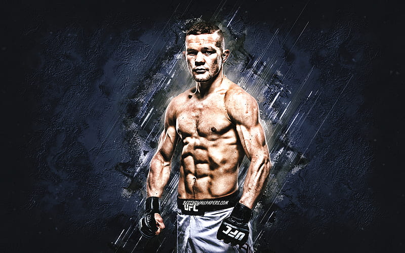 Petr Yan, UFC, Russian fighter, MMA, blue stone background, Ultimate  Fighting Championships, HD wallpaper | Peakpx