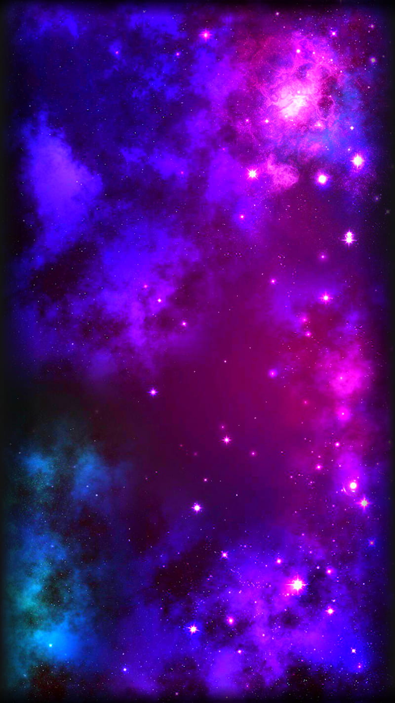 Space, purple, universe, galaxy, night, stars, sky, HD phone wallpaper ...