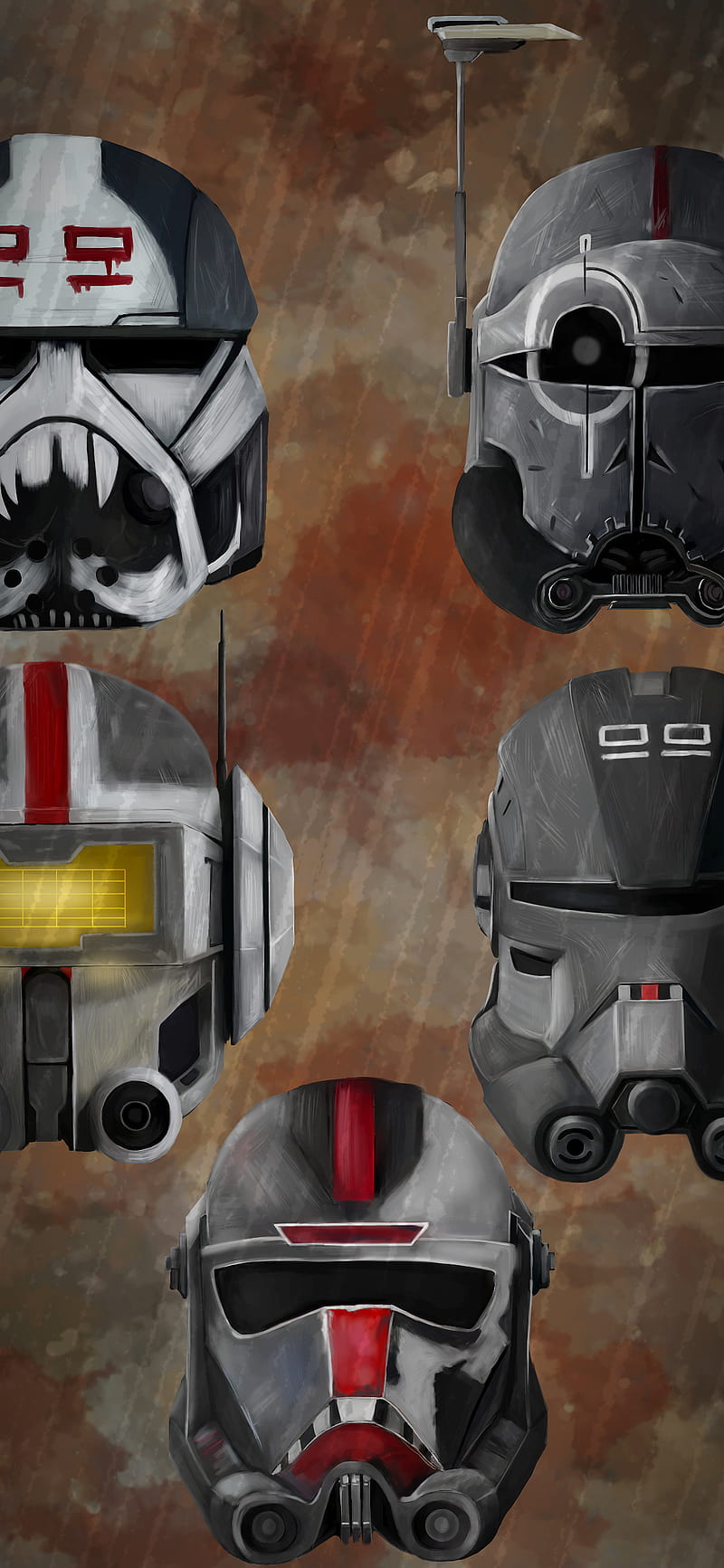 The Bad Batch, clone force 99, star wars, HD phone wallpaper