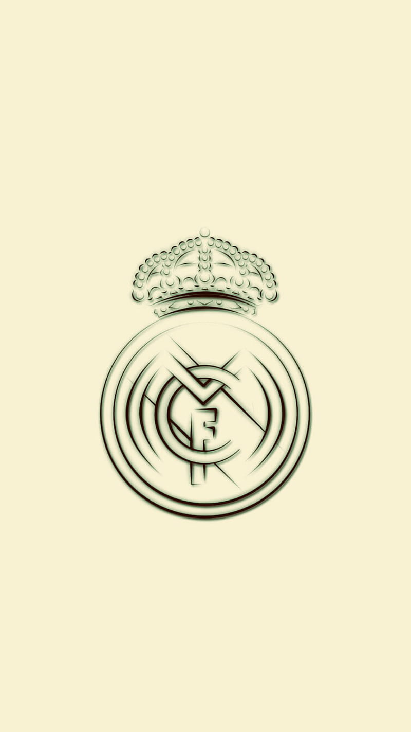 Real Madrid, badge, emblem, football club, logo, sport, HD phone wallpaper