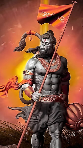 Bahubali Hanuman  हद धरम गरथ क अनसर शर हनमन ज क जनम  चतर मस क परणम म मगलवर क दन हआ थ हनमन ज क मत क नम  