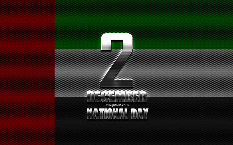 2 December, National Day of United Arab Emirates, UAE National Day, National holiday, United Arab Emirates, HD wallpaper
