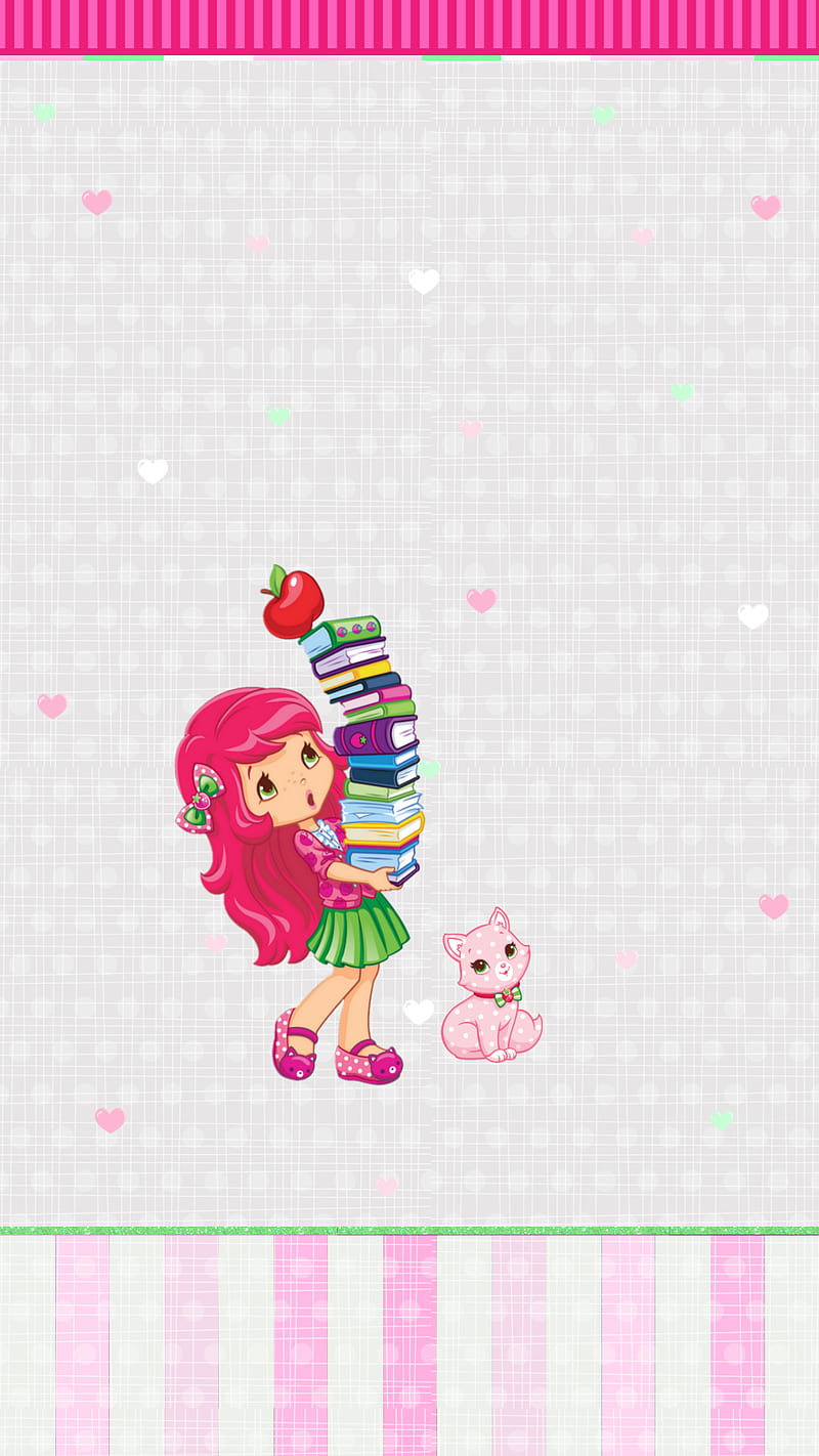 Download Strawberry Shortcake Without Hat Wallpaper  Wallpaperscom