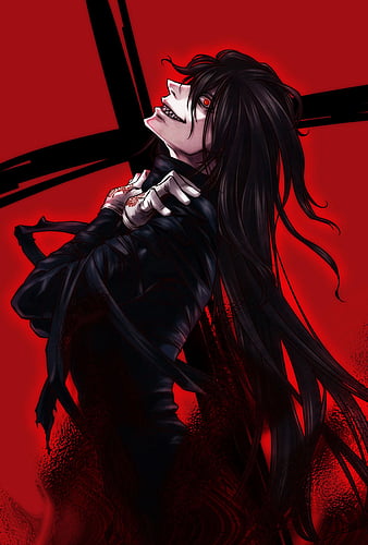 Wallpaper gun, vampire, Hellsing, characters for mobile and desktop,  section сёнэн, resolution 1920x1492 - download