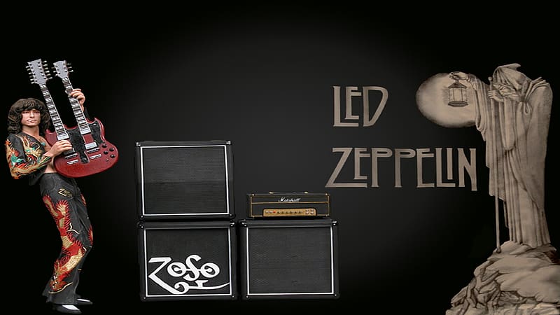 Music, Rock (Music), Led Zeppelin, Jimmy Page, HD wallpaper
