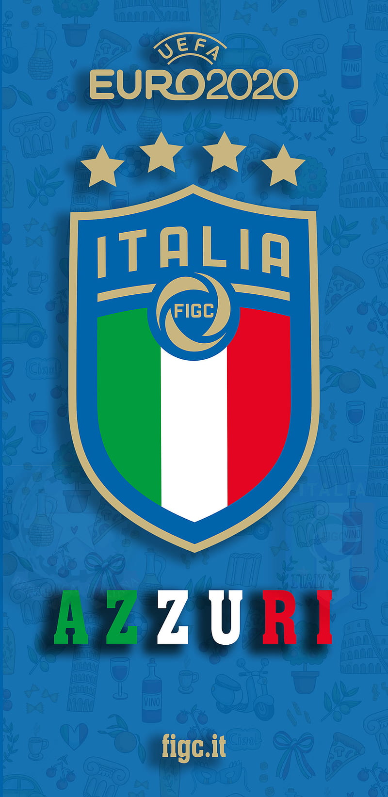 ITALIA EURO 2020, fifa, euro 2020, uefa, italy, HD phone wallpaper