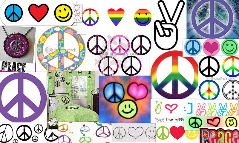 Collage de paz, emo, guays, felicidad, amor, paz, arcoíris, Fondo de  pantalla HD | Peakpx
