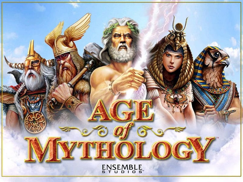 age of mythology, zeus, age, gods, mythology, HD wallpaper