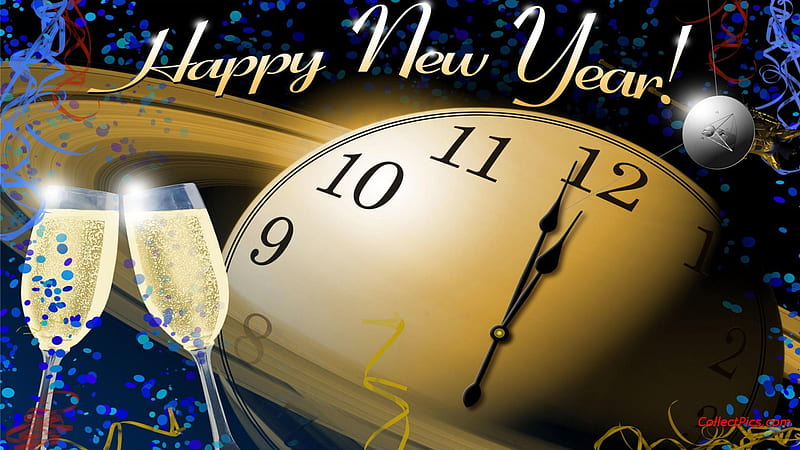 ღ.Countdown to New Year.ღ, festival, holidays, glasses, seasons, xmas, greetings, 2013, merry, party time, countdown, countdown to new year, christmas, celebration, clock, winter, happy, champagne, HD wallpaper