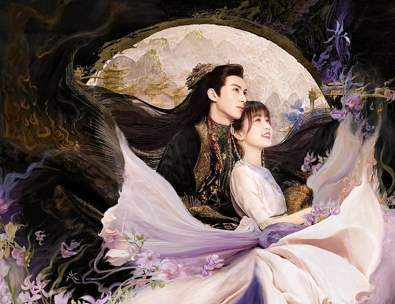 Love Between Fairy And Devil, devil, fairy, between, love, HD wallpaper