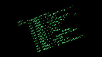 code, inscriptions, nombres, script, Fond d'écran HD