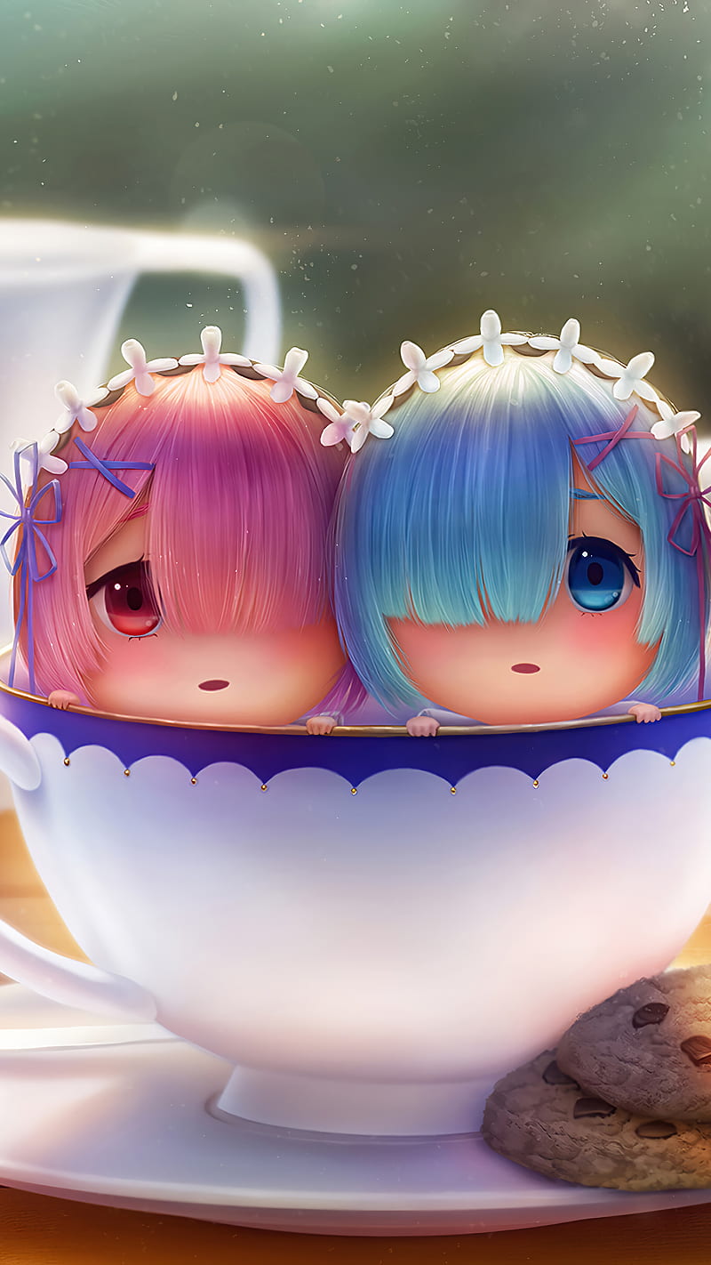 Anime chibi rem re:zero