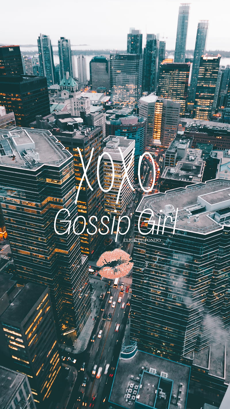 Xoxo Gossip Girl, blair, gossipgirl, iphone, kiss, samsung, serena, series, HD phone wallpaper