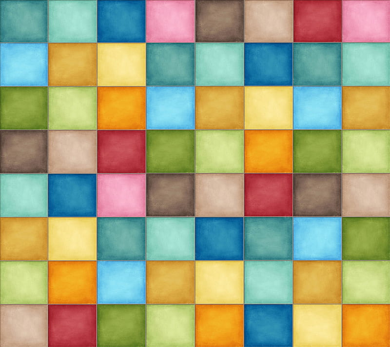 Colorful Tiles, 2160x1920, HD wallpaper
