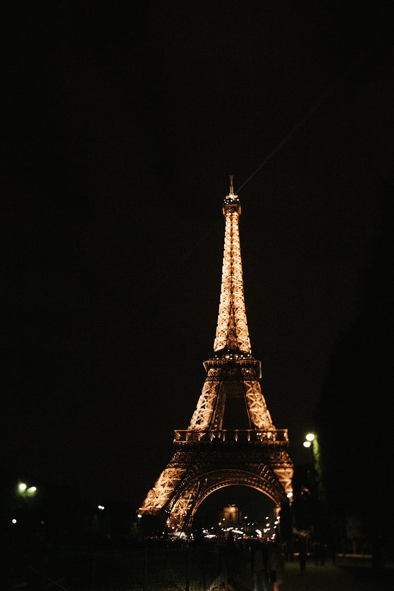 Eiffel Tower At Night , Eiffel Tower At Night Stock &, Black and Pink Paris, HD phone wallpaper